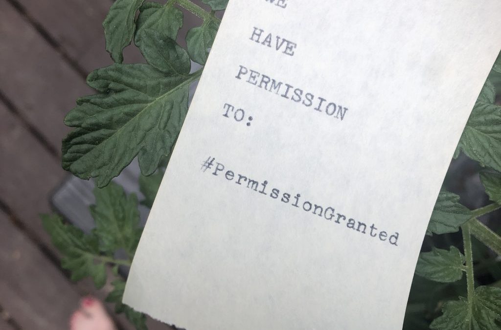 We have permission to: